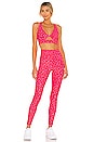 view 4 of 4 Twist Sports Bra in Famous High Risk Red Leopard