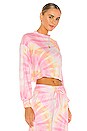 view 2 of 4 Ava Sweatshirt in Sunrise Tie Dye