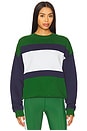 view 1 of 4 Devyn Oversized Sweatshirt in Ivy