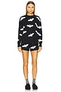 view 4 of 4 Callie Sweater in Heart Bats