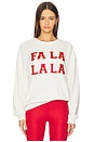 view 1 of 5 Devyn Oversized Sweatshirt in Frosted Falala