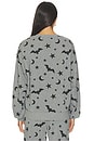view 4 of 4 Devyn Oversized Sweatshirt in Halloween Night