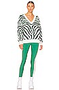 view 4 of 4 Joey Sweater in Verdant Zebra
