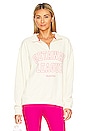 view 1 of 4 Ridge Half Zip Sweatshirt in Icy White
