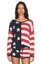 view 1 of 4 Beach Sweater in Star Spangled