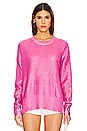 view 1 of 5 Callie Sweater in Pink Shine