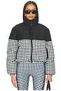 view 2 of 5 Jojo Puffer in Slate Gingham