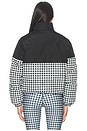 view 4 of 5 Jojo Puffer in Slate Gingham