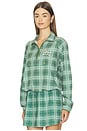 view 2 of 5 Atticus Pullover Jacket in Fairway Plaid