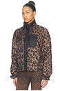 view 4 of 5 Harvie Jacket in Caramel Leopard