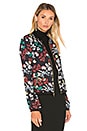 view 2 of 4 CHAQUETA ASTER in Black Floral