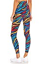 view 3 of 4 Cara Legging in Hibiscus Zebra