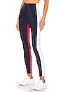view 1 of 4 Colorblock Legging in Red, White & Blue