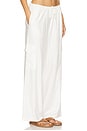 view 2 of 6 Amara Pant in White Linen