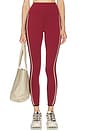 view 1 of 7 Nella Legging in Maroon Merlot Colorblock