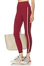 view 4 of 7 Nella Legging in Maroon Merlot Colorblock