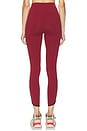 view 5 of 7 Nella Legging in Maroon Merlot Colorblock