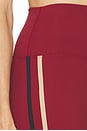 view 7 of 7 Nella Legging in Maroon Merlot Colorblock
