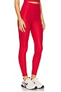 view 2 of 6 Piper Legging in Red Shine Waffle