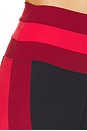 view 6 of 6 Mariella Legging in Redwood Colorblock