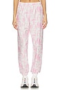 view 1 of 6 Georgie Pant in Powder Pink Toile