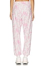 view 4 of 6 Georgie Pant in Powder Pink Toile