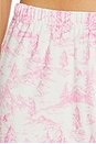 view 6 of 6 Georgie Pant in Powder Pink Toile