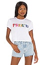 view 1 of 5 Pride T Shirt in Glitter Rainbow