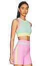 view 2 of 4 Gwen Top in Pastel Macaron Colorblock