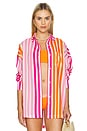 view 1 of 5 Alexa Top in Sunset Stripes