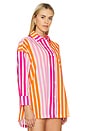 view 3 of 5 Alexa Top in Sunset Stripes