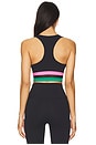 view 3 of 4 Elora Top in Forest Lagoon Colorblock