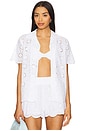 view 1 of 5 Lexie Top in White Magnolia Eyelet