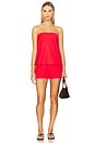 view 4 of 4 Celeste Sleeveless Top in Red
