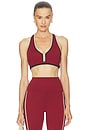 view 1 of 4 Ida Top in Maroon Merlot Colorblock