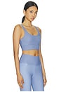 view 2 of 5 Leah Top in Blue Gingham