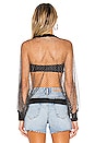 view 3 of 5 X REVOLVE Mesh Top in Black