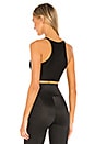 view 3 of 5 Anna Shine Tank in Black
