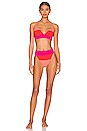 view 4 of 4 Alexis Bottom in Magenta Coral