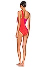 view 3 of 3 Nia One Piece in Magenta Coral