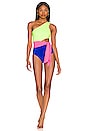 view 1 of 4 Carlie One Piece in Electric Beach Colorblock