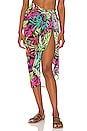 view 1 of 4 Sunny Sarong in Neon Palms