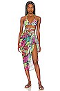 view 4 of 4 Sunny Sarong in Neon Palms
