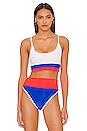 view 1 of 4 Eva Top in American Colorblock
