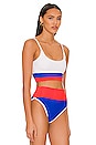view 2 of 4 Eva Top in American Colorblock