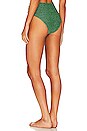 view 3 of 5 Zuri Bikini Bottom in Emerald