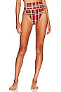 view 1 of 5 HIGHWAY ハイウエストビキニボトム in Holiday Plaid