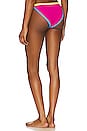 view 3 of 4 Becca Bikini Bottom in Retro Brights Colorblock