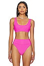view 1 of 4 x REVOLVE Peyton Bikini Top in Ultra Pink