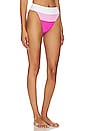 view 2 of 4 x REVOLVE Alexis Bikini Bottom in Ultra Pink Color Block